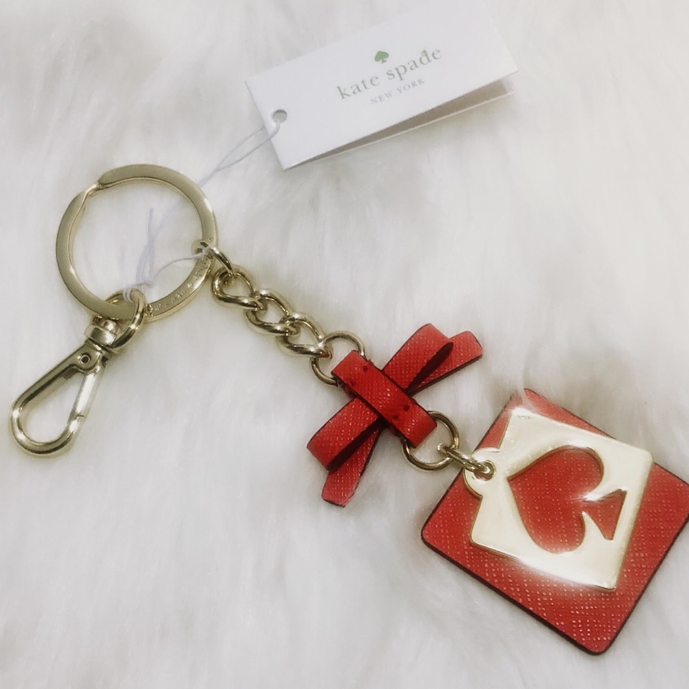 Kate Spade New York Leather Keyfob Keychain - Picture 5 of 6
